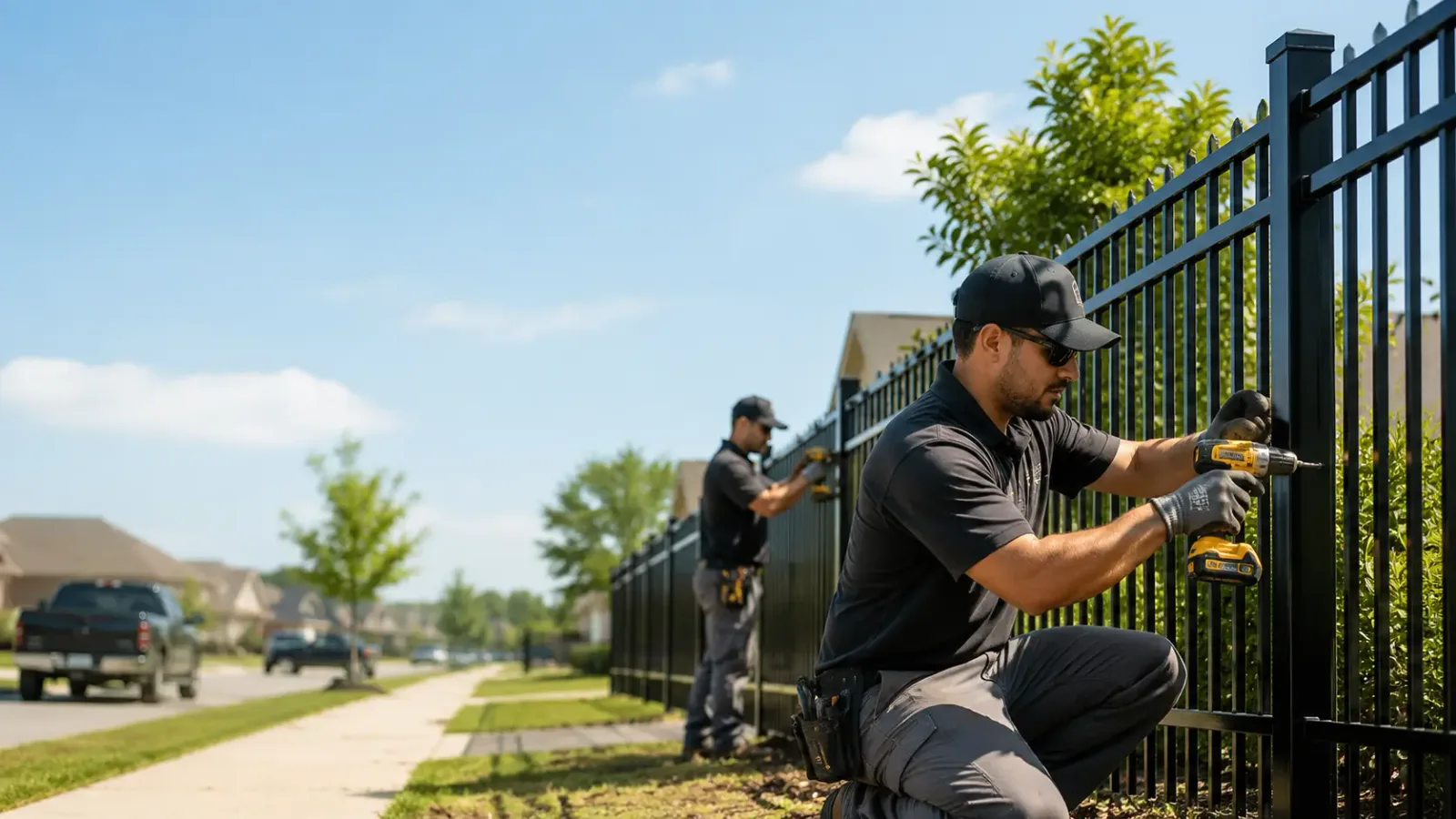 Metal Fence Installation in Independence, WV